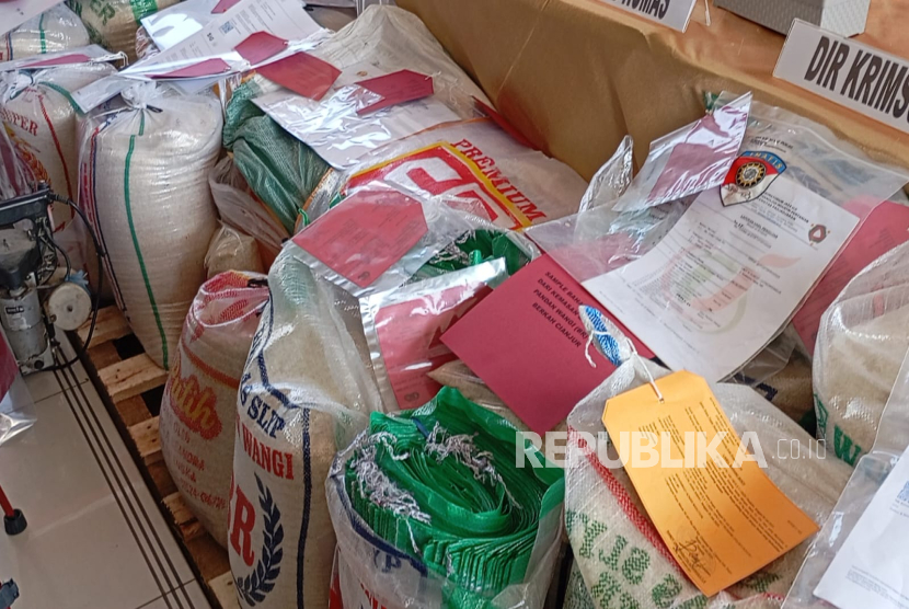 Polisi Temukan Beras Bulog Diduga Dijadikan Beras Premium di Bogor, Ini Merek-mereknya