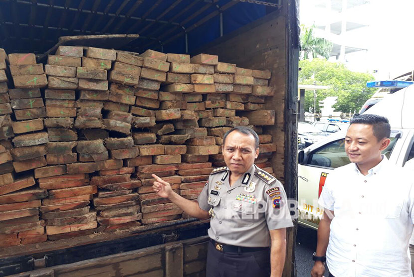 Polda Sumbar mengungkap praktik perdagangan kayu ilegal. Sedikitnya 10 meter kubik kayu yang diamankan tidak dilengkapi dokumen SKSHH. 