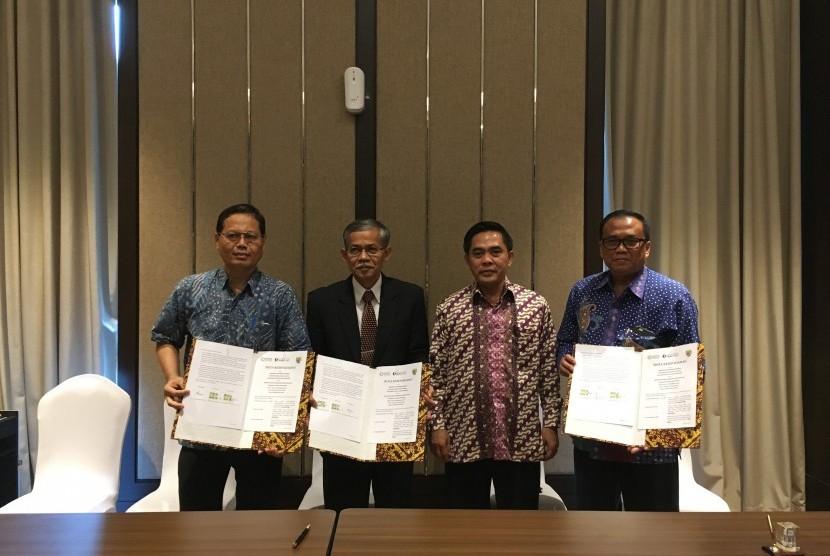 PoliMedia meneken MoU dengan BPPK Kemenperin dan Universitas Stibukank.