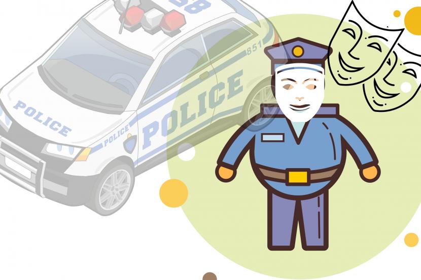 Polisi gadungan (ilustrasi)