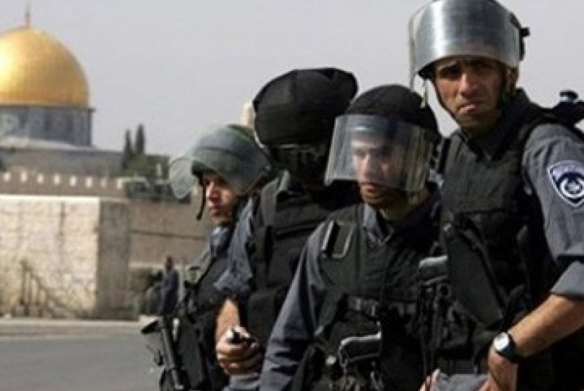 Polisi Israel (ilustrasi).
