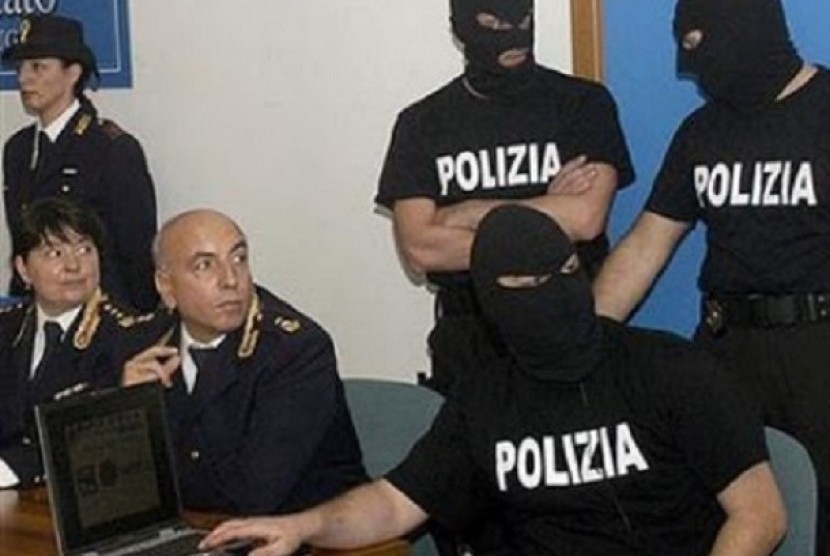 Polisi Italia (ilustrasi)