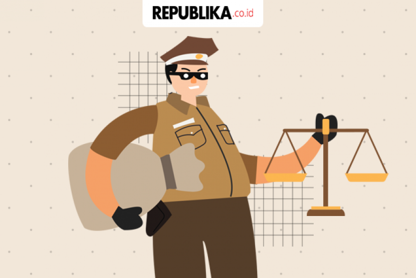 Sebanyak 28 Polisi di Lampung Dipecat tak Hormat Selama 2020 (ilustrasi) 