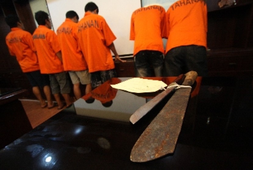Polisi menangkap pelaku pengeroyokan anggota Satuan Sabhara Polres Tangerang Selatan atas nama Brigadir Polisi Irawan Lombu di Pondok Indah, Jakarta Selatan.(ilustrasi).