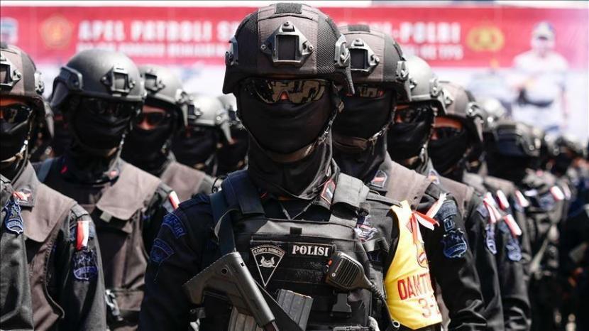 Pelanggaran oknum polisi Polda Kalimantan Tengah narkoba hingga desersi. Polisi (ilustrasi)