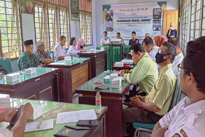 Politeknik Pembangunan Pertanian (Polbangtan) Malang Kementan menggelar Workshop Model Bisnis bagi staf Business Development Service Provider (BDSP) Provincial Project Implementation Unit Jawa Timur. 