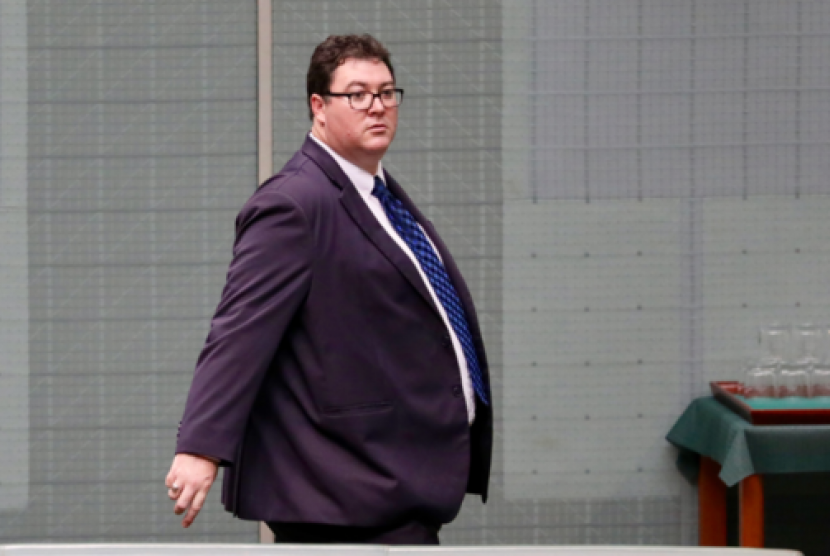 Politikus Partai Liberal National George Christensen yang juga anggota Parlemen Australia.