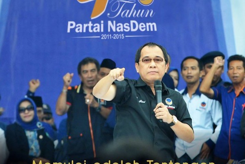 Politikus Partai Nasdem Akbar Faizal.