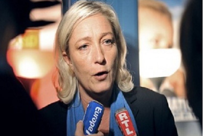  Politisi sayap kanan Prancis, Maine Le Pen