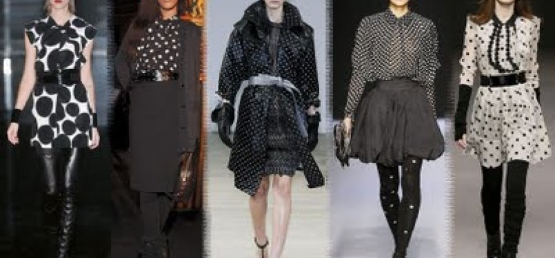 Polkadot menjadi trend di dunia fashion
