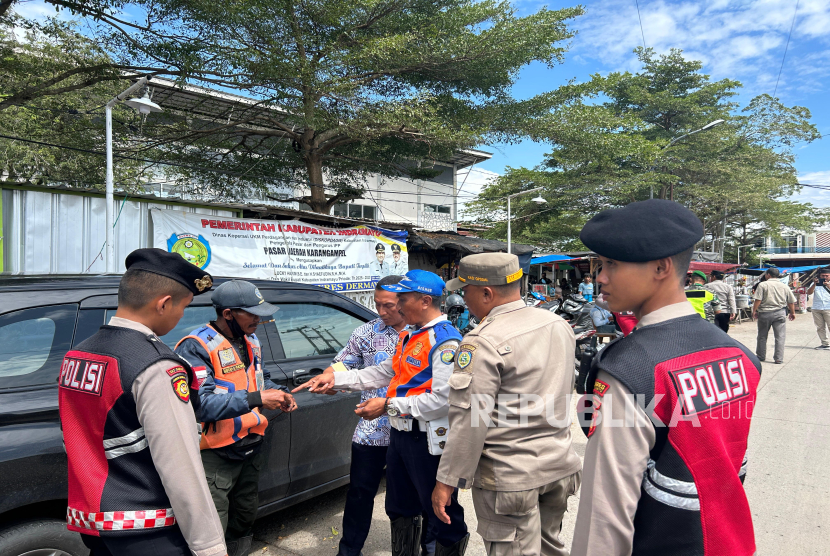 Polres Indramayu bersama instansi terkait menggelar razia premanisme, Kamis (22/5/2025). 