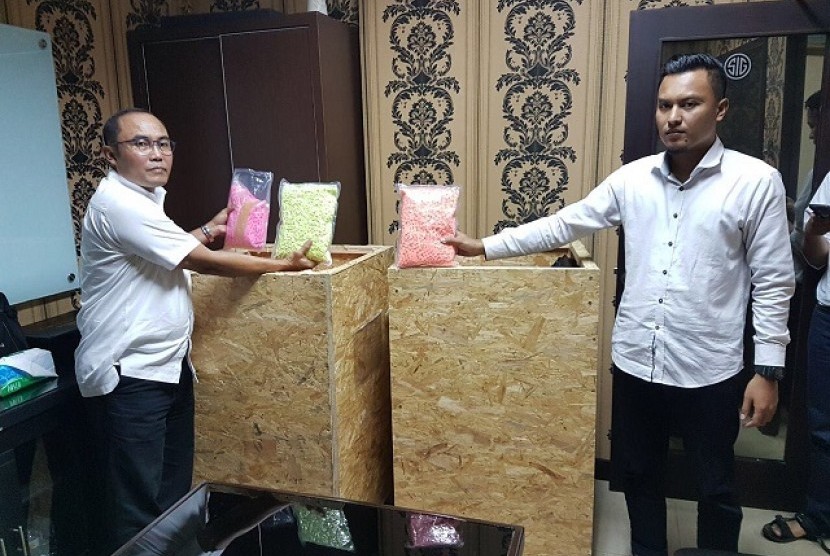 Polri gagalkan penyelundupan ekstasi seberat 243 Kg