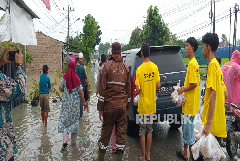 SPPG Polri untuk Kemanusiaan, Dua Unit SPPG di Serdang Bedagai Gerak Cepat Bantu Korban Banjir