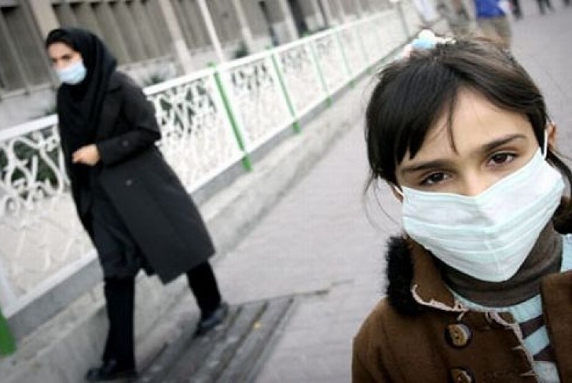 Polusi udara di Teheran, Iran. Hampir 42 Ribu Orang Meninggal di Iran karena Polusi Udara