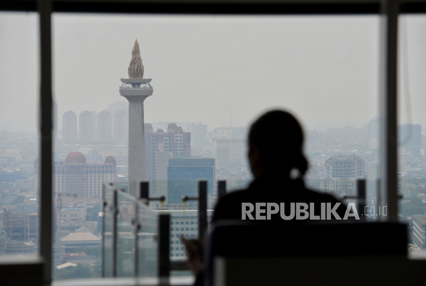 Polusi udara yang buruk di Jakarta saat ini.