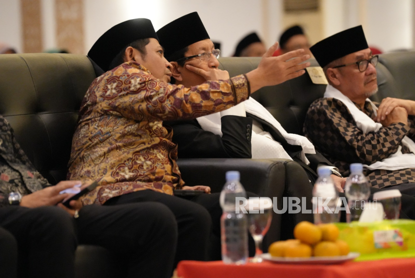 Pondok Pesantren Al-Musaddadiyah, Garut, menjadi tuan rumah silaturahim Menteri Agama Nasaruddin Umar dengan ratusan tokoh agama. 