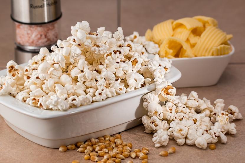 Di balik kerenyahan popcorn tersimpan sejumlah manfaat bagi kesehatan. 