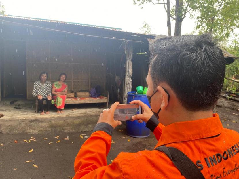 Pos Indonesia  merampungkan perekaman data lokasi dan berikut rumah penerima bantuan.