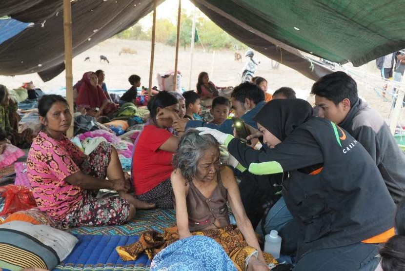 Pos Layanan Kesehatan ACT di Pulau Lombok, NTB