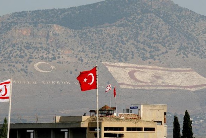 Turki harus menjauhkan sekularisme dari Republik Turki Siprus Utara  Ilustrasi Pos penjagaan Turki di perbatasan Siprus Utara.