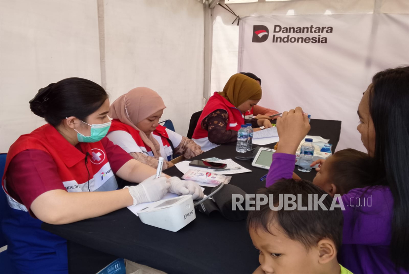 Posko layanan kesehatan Pertamina