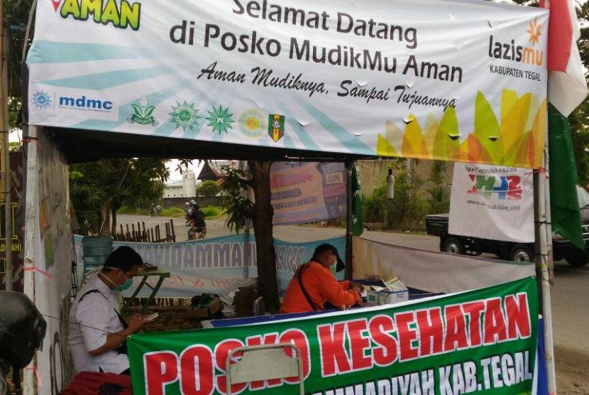 Posko mudik RS PKU Muhammadiyah
