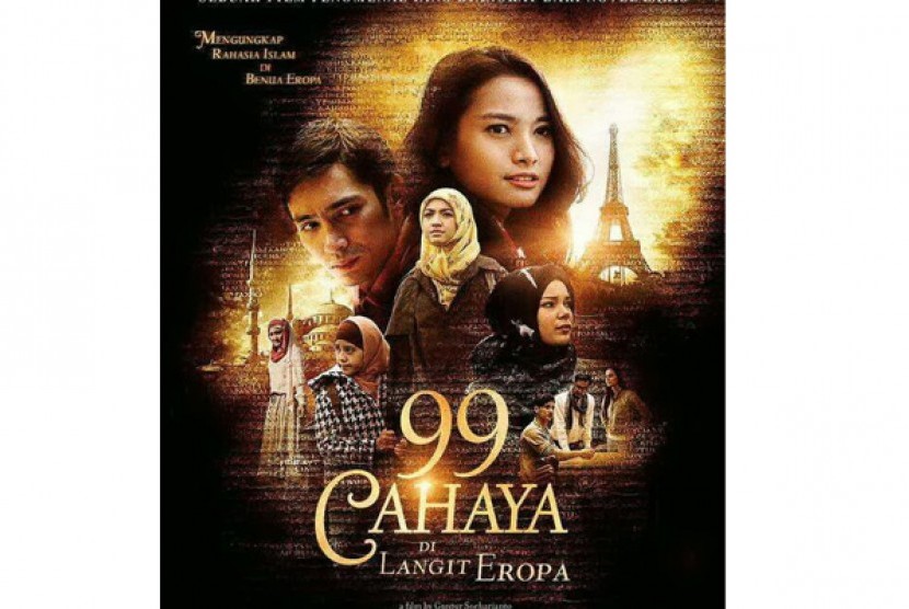 Poster film 99 Cahaya Langit di Eropa