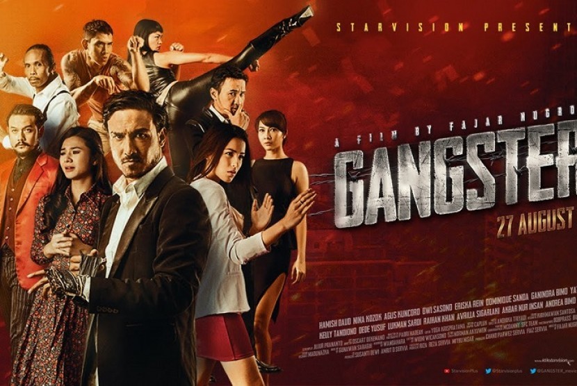 Poster film 'Gangster' produksi Starvision 