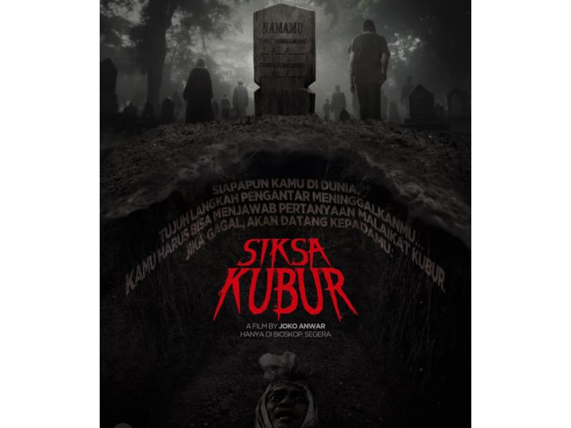 Poster film horor terbaru Joko Anwar, Siksa Kubur. 