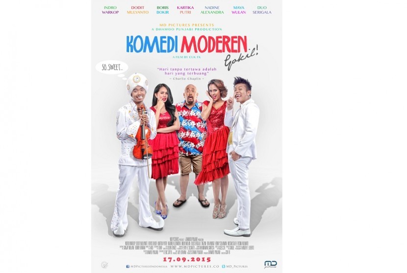 Poster film 'Komedi Moderen Gokil'