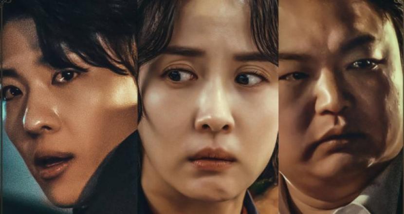 Poster film Korea Selatan bergenre horor thriller, Tarot. 