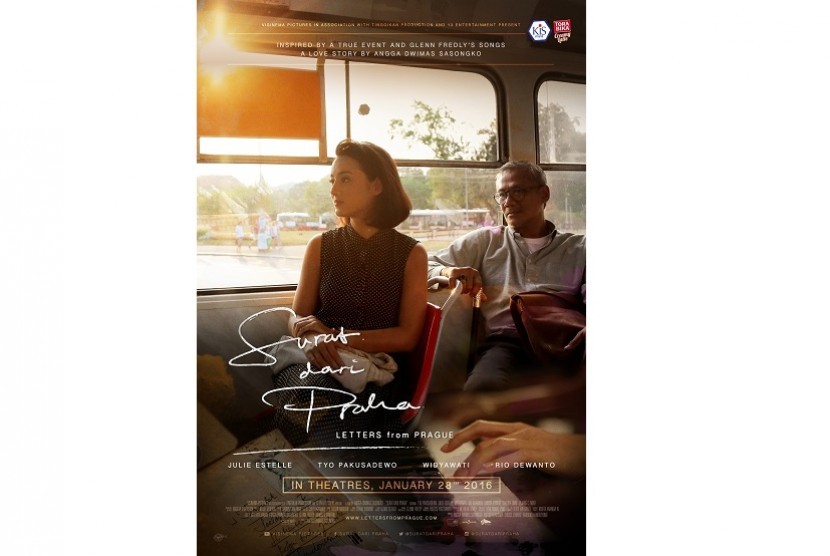 Poster film Surat dari Praha