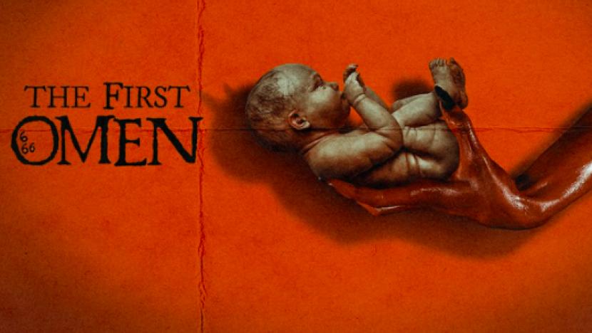 Poster film The First Omen. Ada beberapa film horor menegangkan yang akan dirilis pada April 2024.