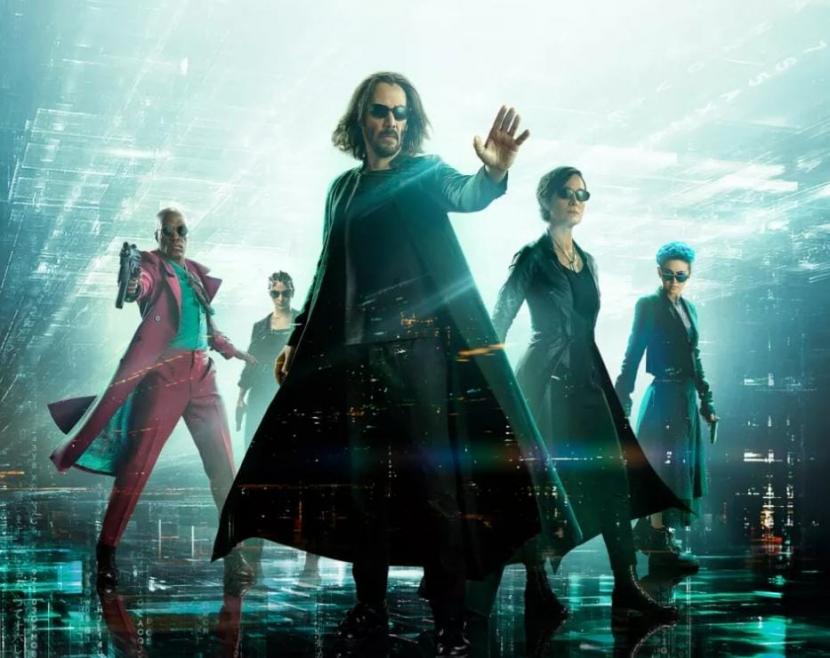 Poster film The Matrix 4.