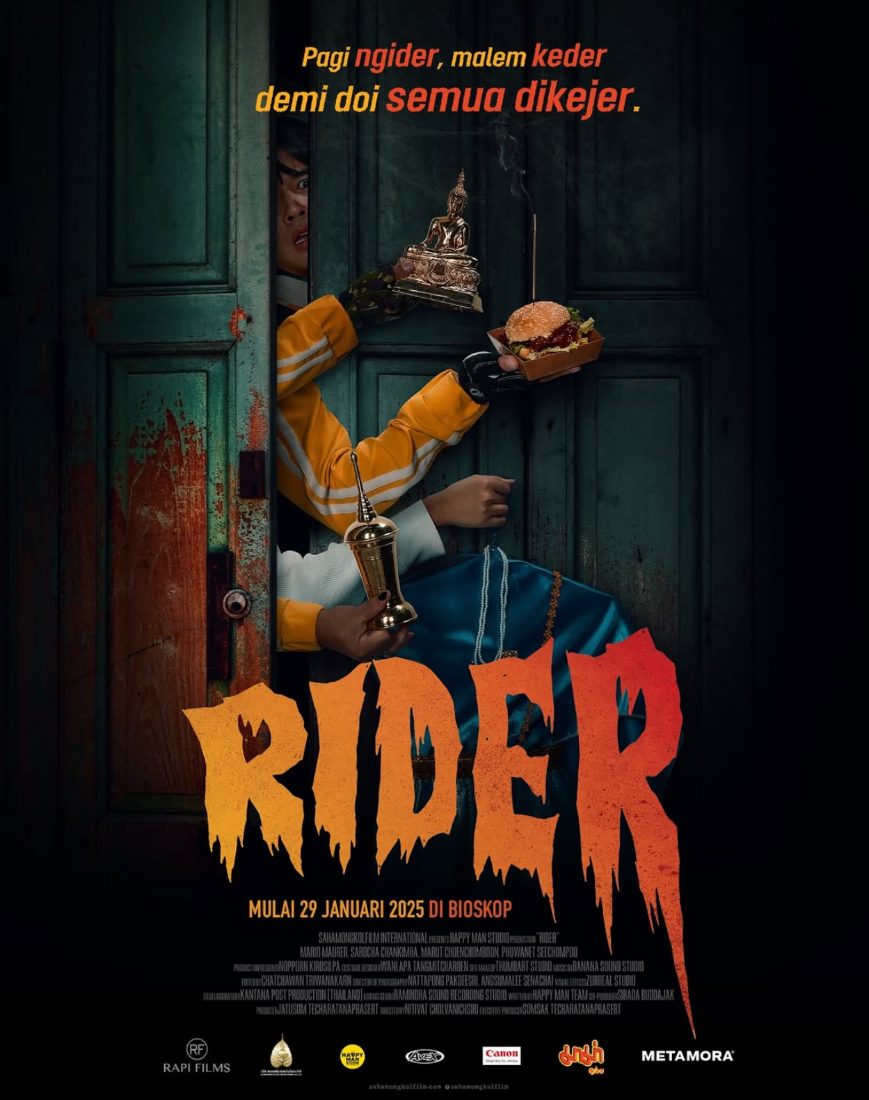 Poster film “Rider”.