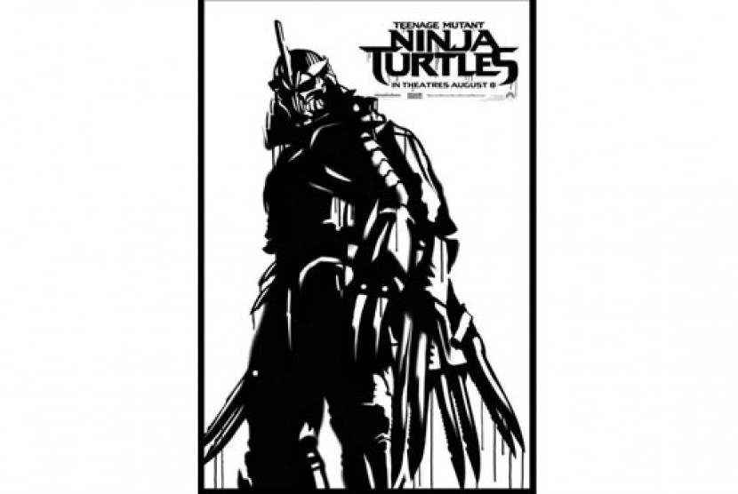 Poster karakter terbaru Shredder dalam proyek reboot Teenage Mutant Ninja Turtles