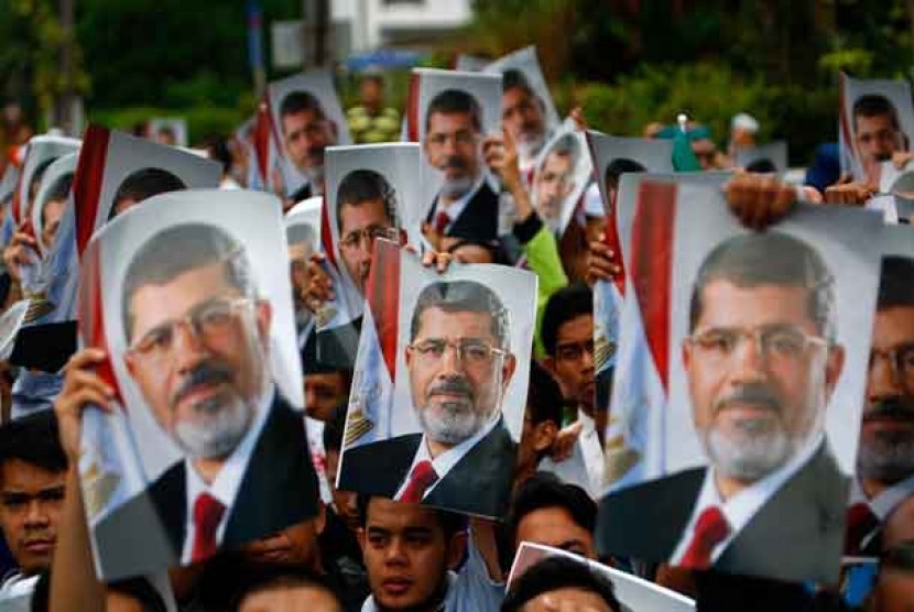 Poster Presiden Mesir Muhammad Mursi