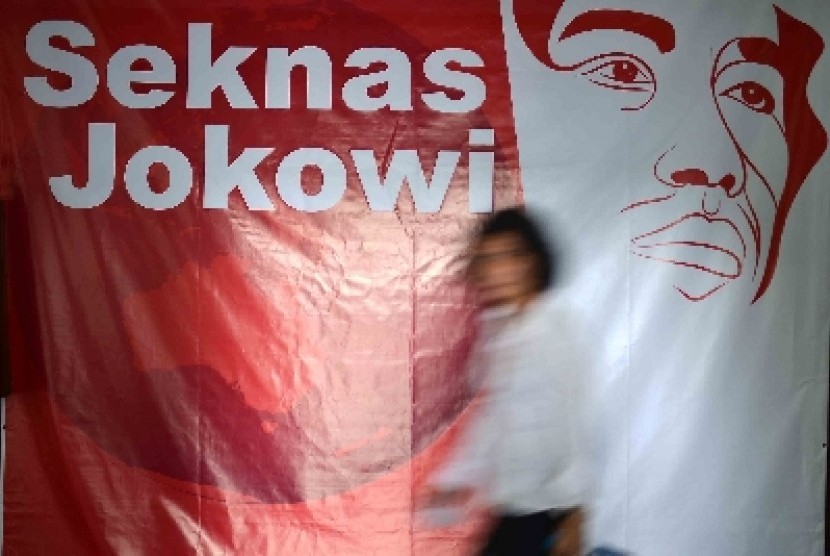 Poster Sekretariat Nasional (Seknas) Jokowi.