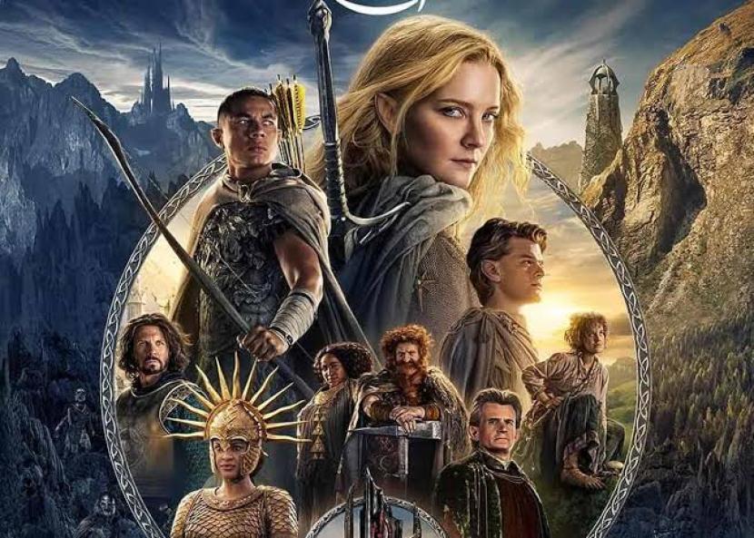 Poster serial The Lord of the Rings: The Rings of Power Season 2 tayang mulai 29 Agustus.