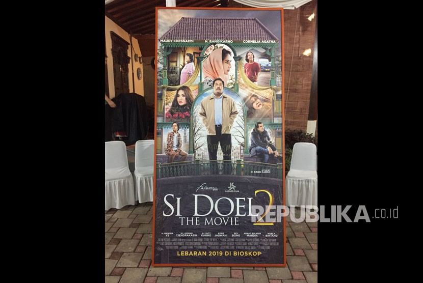 Poster Si Doel The Movie 2 di Rumah Si Doel.