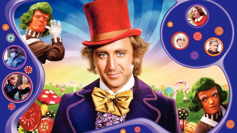 Poster Willy Wonka and the Chocolate Factory 1971.