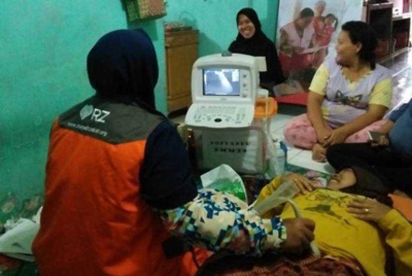 Rumah Zakat Gelar Posyandu Pemeriksaan Ibu Hamil di Medan 