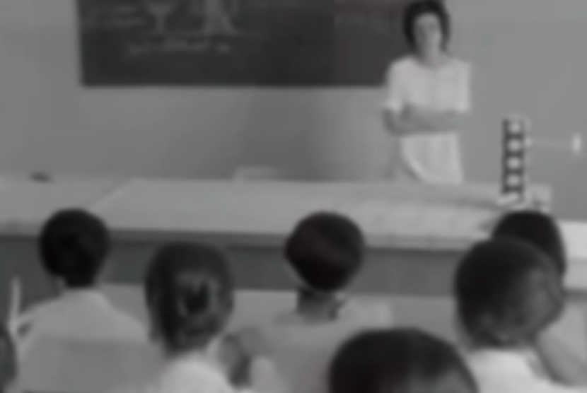 Potongan video sekolah perempuan Saudi era 60-an
