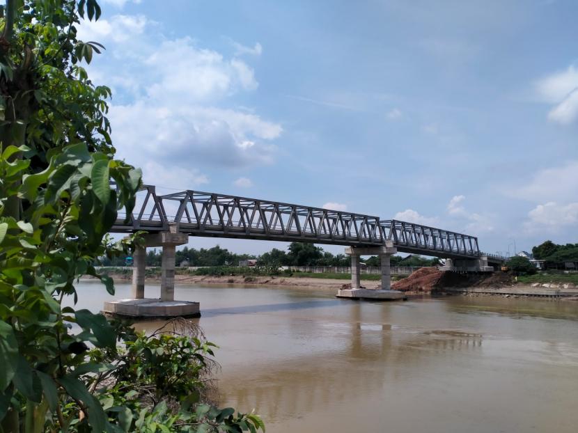 Potret Jembatan Terusan Bojonegoro-Tuban (TBT). 