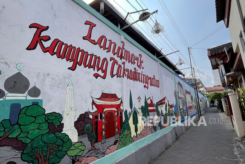 Potret Kampung Wisata Cokrodiningratan atau Kasaningrat. 