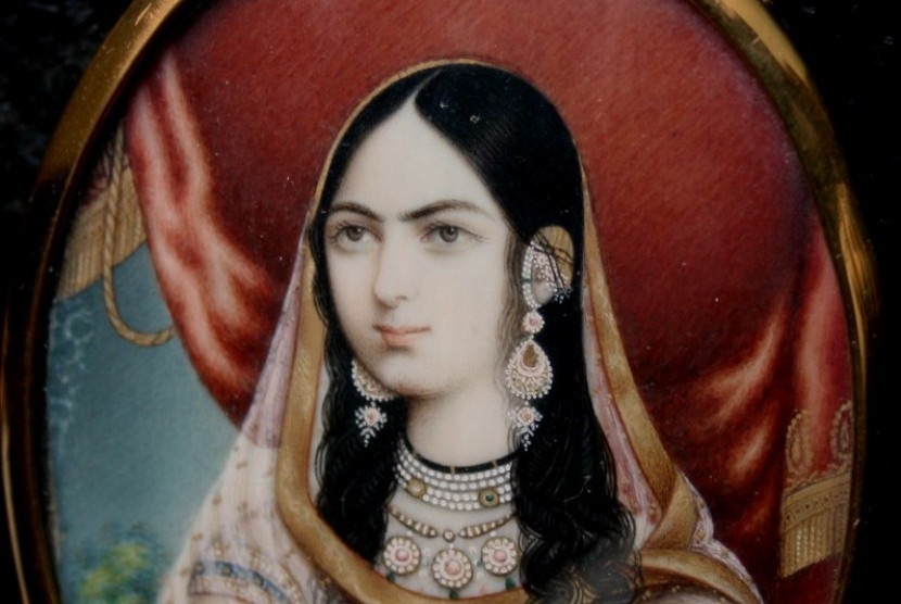 Potret Mumtaz Mahal.