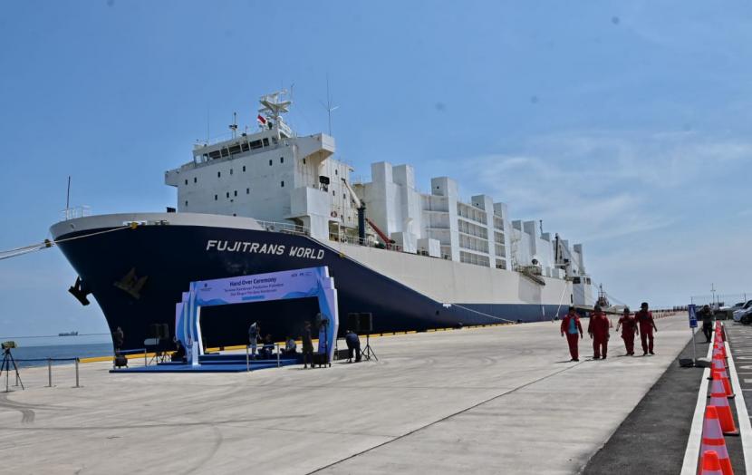 Pelabuhan Patimban (ilustrasi). Pemerintah memastikan akan memaksimalkan peran Pelabuhan Tanjung Priok Jakarta dan Patimban, Subang, Jawa Barat. Khususnya dalam mengembangkan pelabuhan hub logistik di Indonesia. 