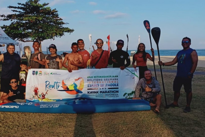 Pra-event BGISKM 2019 bertajuk Dewata Paddling di Bali. BGISKM akan dihelat di Belitong Kepulauan Bangka Belitong pada 2-4 Agustus mendatang.