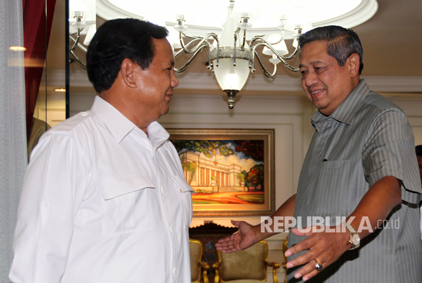Prabowo dan Susilo Bambang Yudhoyono (SBY)
