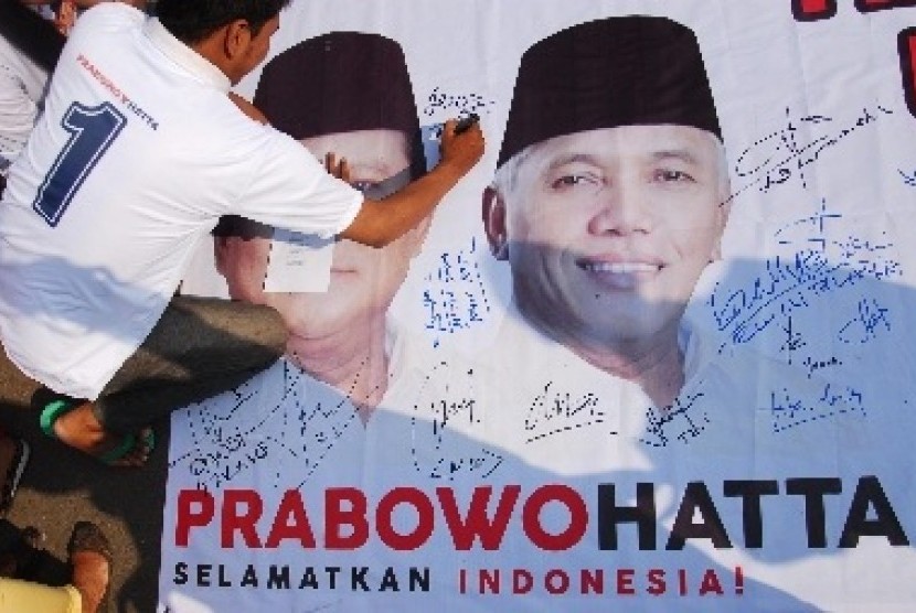 Prabowo-Hatta supporters